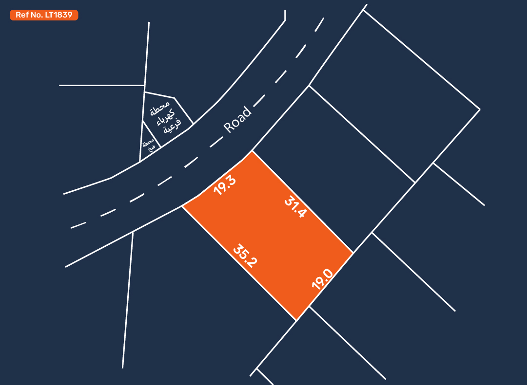  أرض للـبيع في جبلة حبشي - 1839