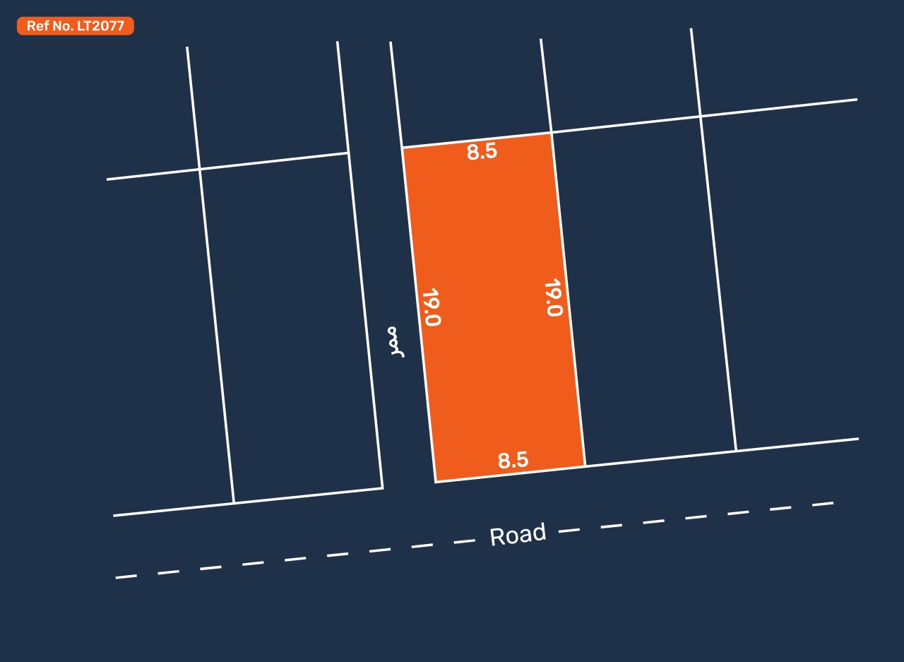  أرض للـبيع في الهملة - 2077