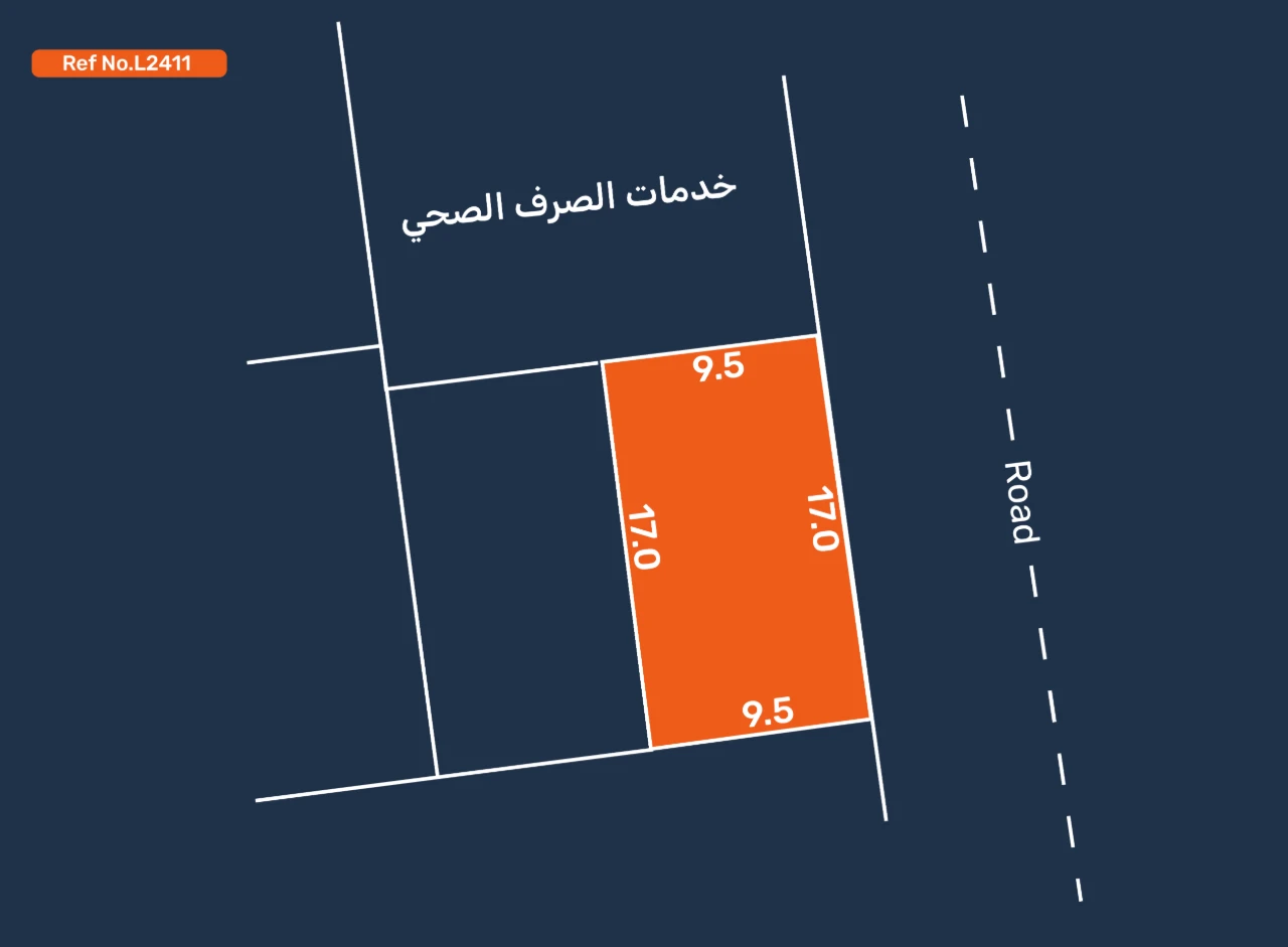  أرض للـبيع في الهملة - 2411
